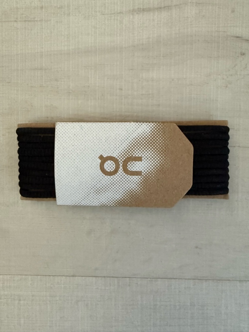 On Running On Cloud Black shoelaces - blacj